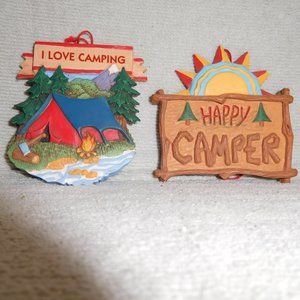 Camping Ornaments